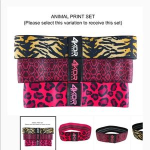 NEW Resistance Bands BUNDLE Non-Slip Fabric 3"